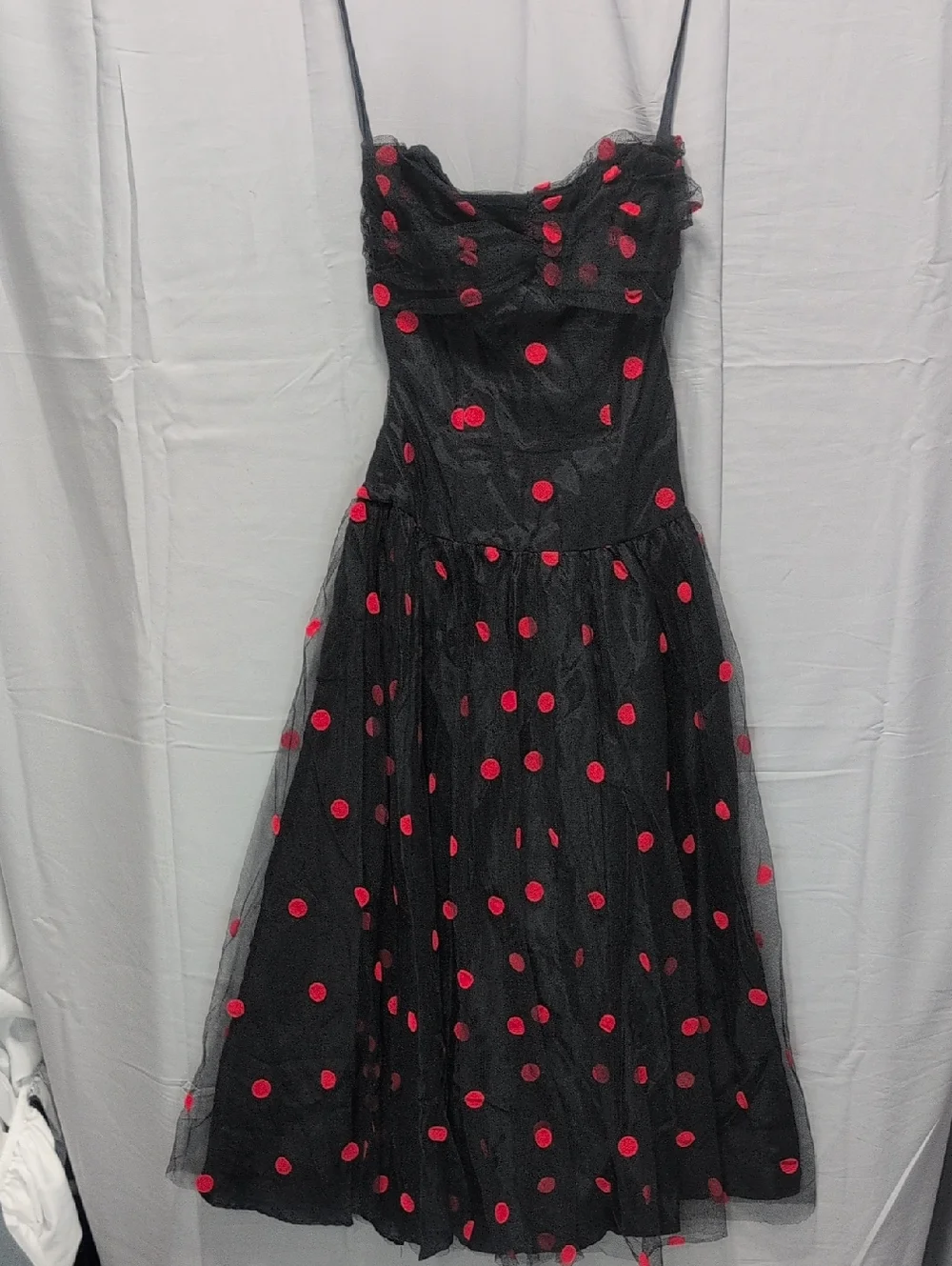 Vintage After Five strapless dress by Julie Duroche - Picture 1 of 8